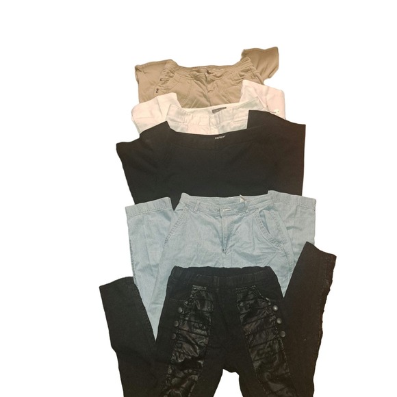 BUNDLE of 6 Pants SZ 4-Liz -Dockers-DKNY-Express -Antonio Melani - Picture 1 of 6